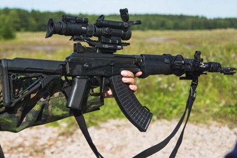 ak400突击步枪俄特种兵新欢